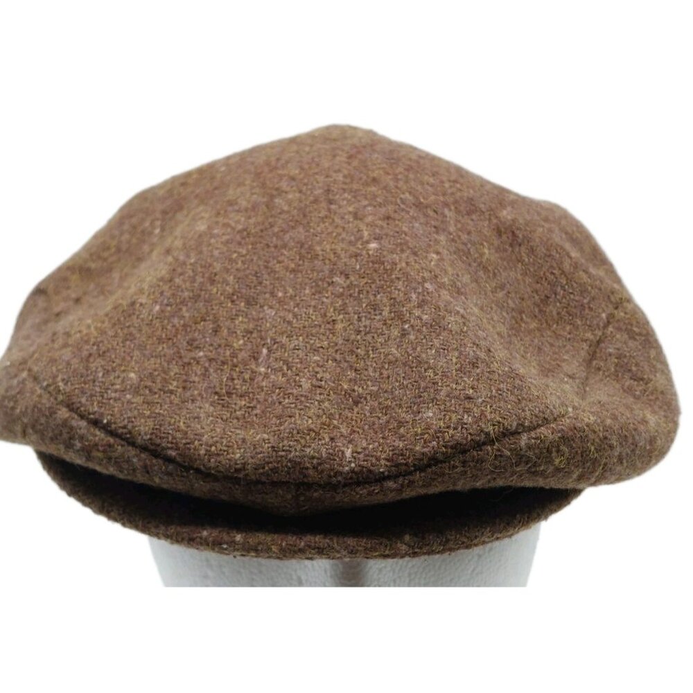 Young An Newsboy Cabbie Hat Size XL Brown